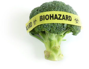 Broccoli Head in Biohazard Tape