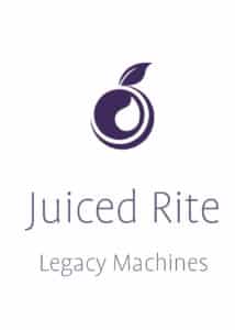 Juiced Rite, Inc. logo in purple and Juiced Rite Legacy label on a while background