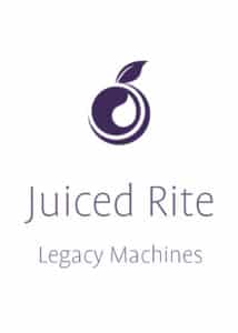 Juiced Rite, Inc. logo in purple and Juiced Rite Legacy label on a while background