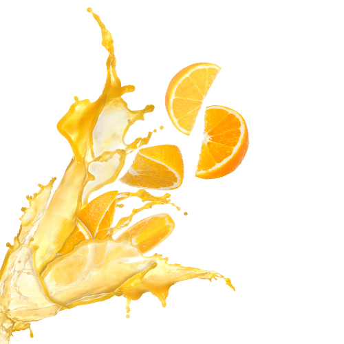 Splash of orange juice